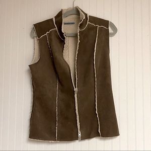 VELVET  Faux Suede vest
